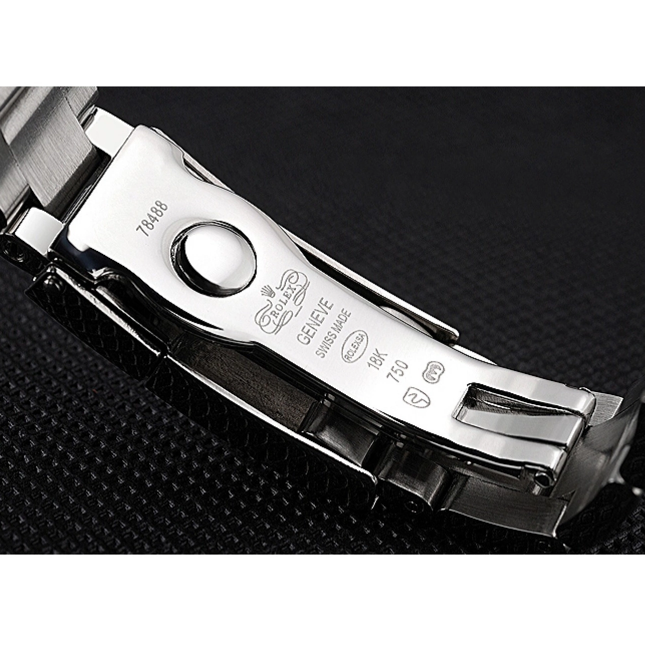 Aaa replica Silver Black Stainless Stainless Cosmograph Steel Case Daytona Rolex Steel Subdials 622635 0616